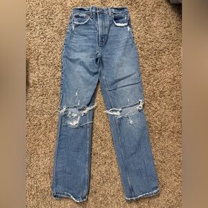 Abercrombie & Fitch Light Blue Denim Jeans